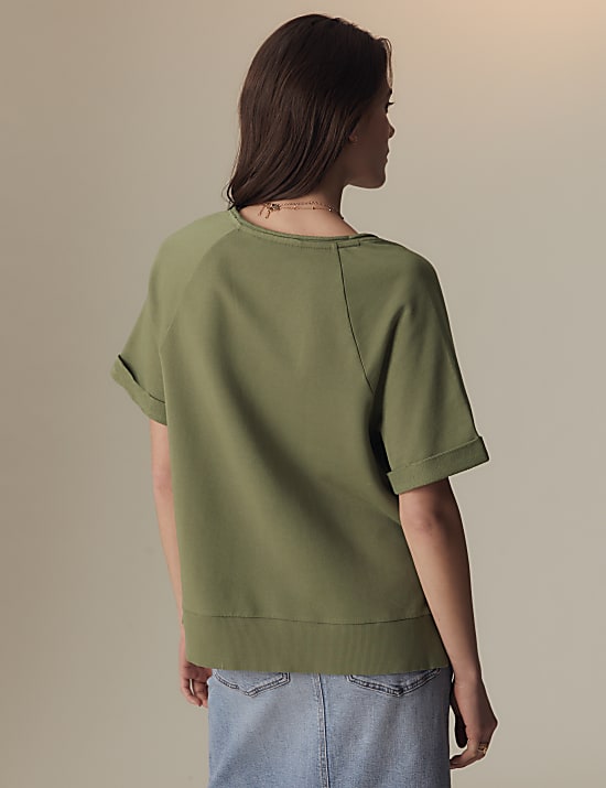 Φούτερ από 100% βαμβάκι