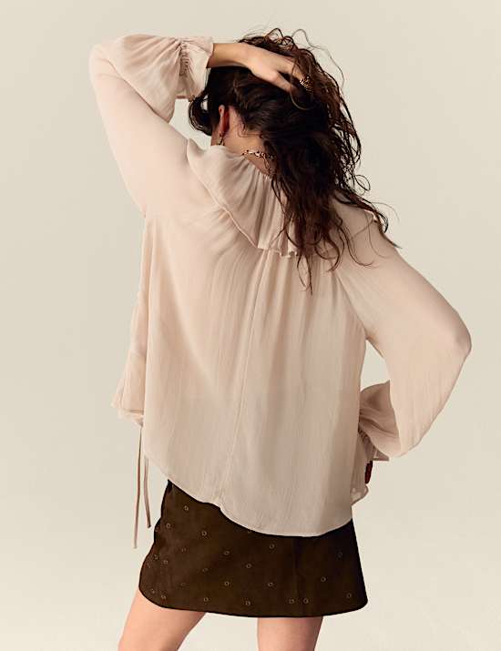 Tie Neck Blouse