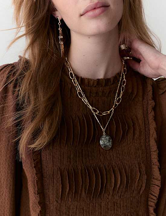 Pure Cotton Pleat Front Blouse