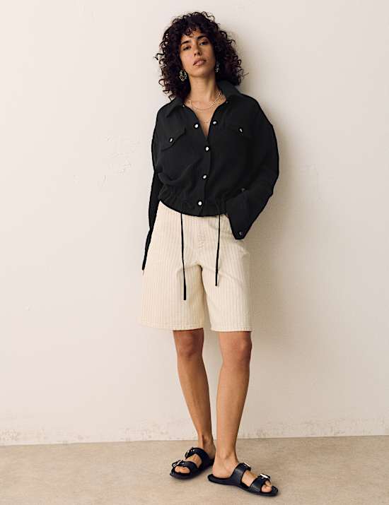 Pure Cotton Double-Cloth Shirt