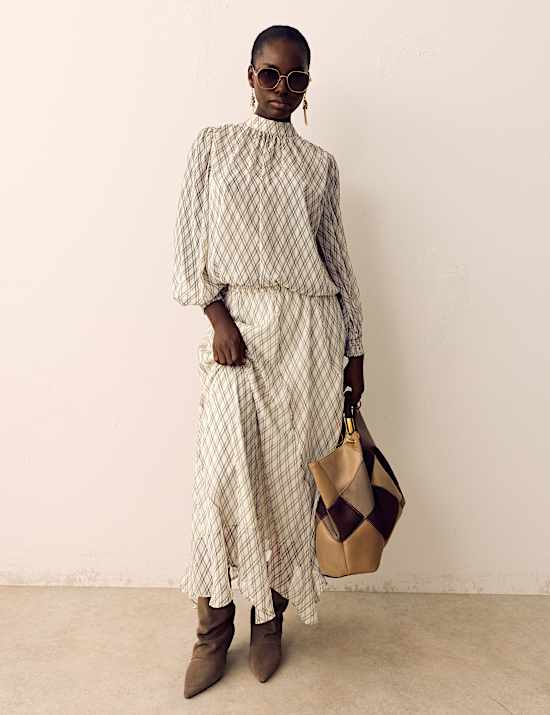 Checked Blouse