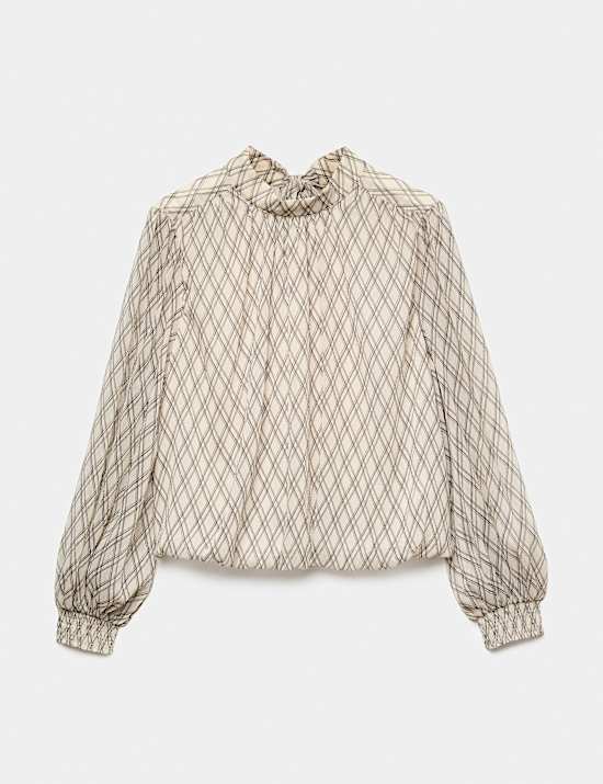 Checked Blouse