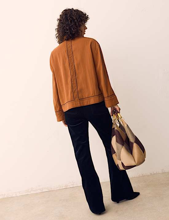 Modal Rich Embroidered Shirt