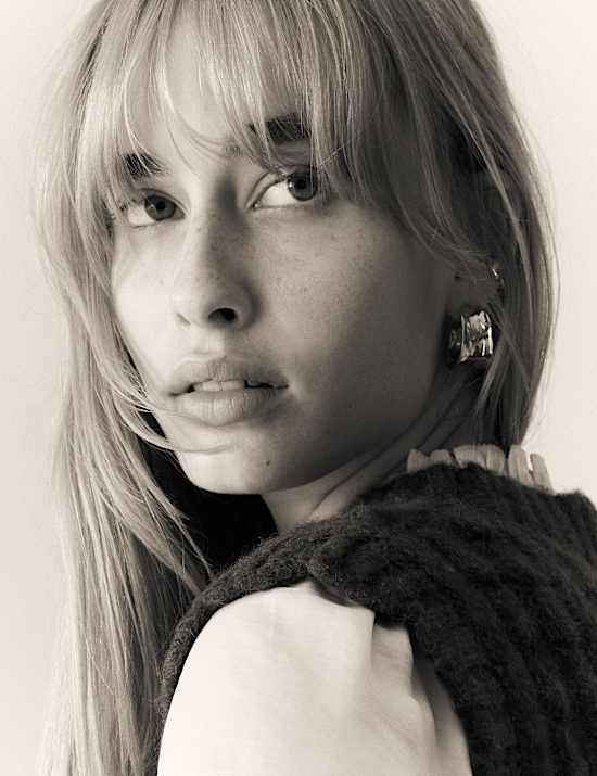 Bobble Detail Tabard with Wool