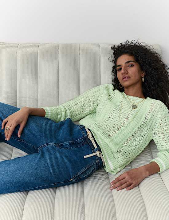 Open Stitched Jumper