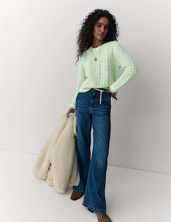 Open Stitched Jumper