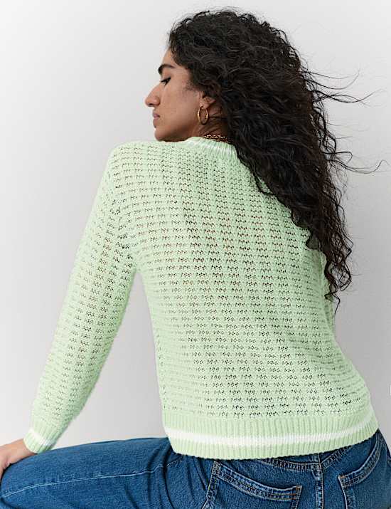 Open Stitched Jumper