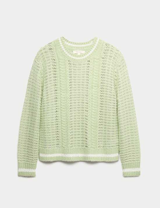 Open Stitched Jumper