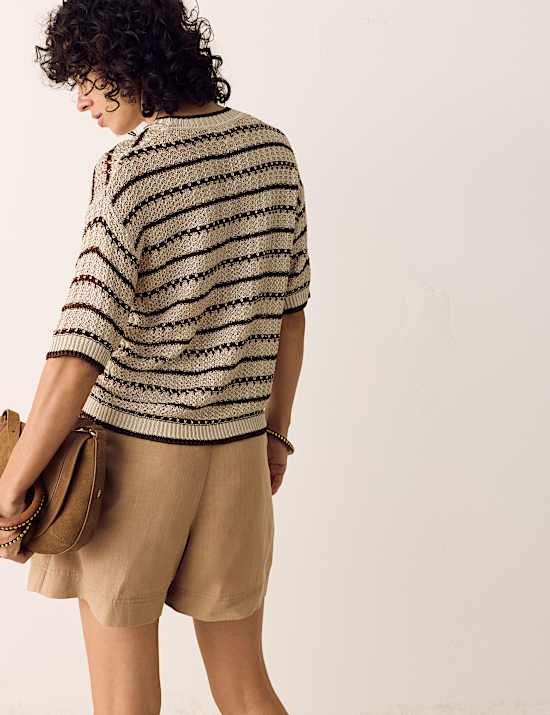 Textured Knitted Top