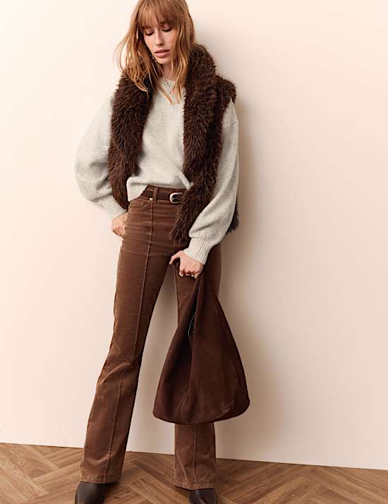 Detachable Scarf Neck Jumper