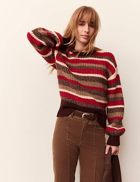 Striped Knitted Jumper