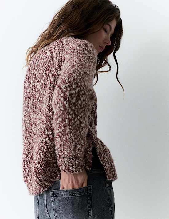 Cable Knit Jumper with Wool