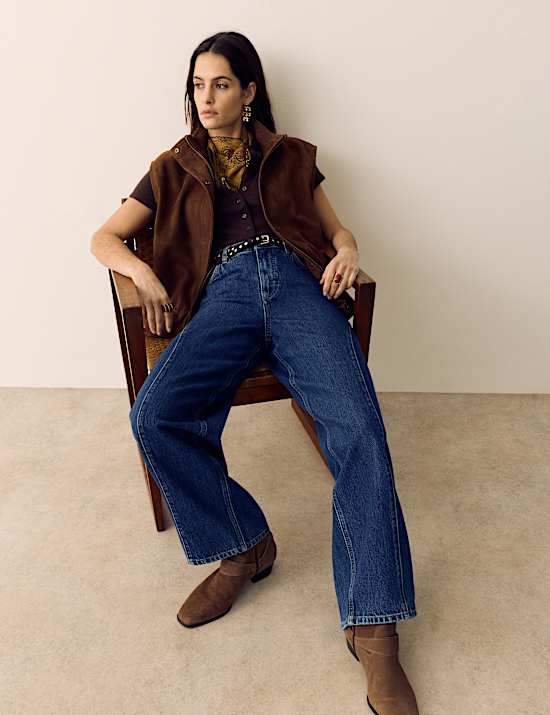 Western Tapered Jeans