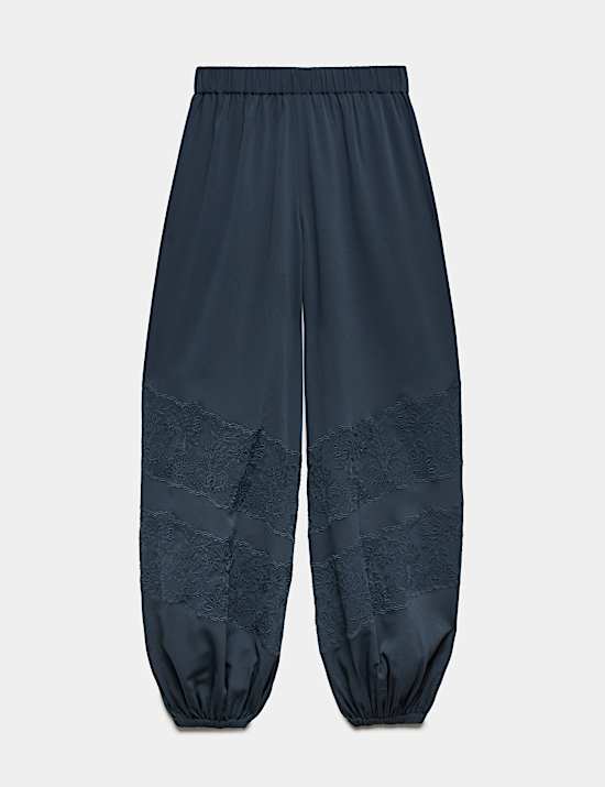 Lace Balloon Trousers