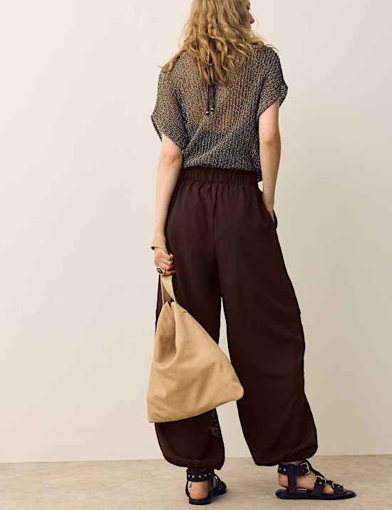 Lace Balloon Trousers