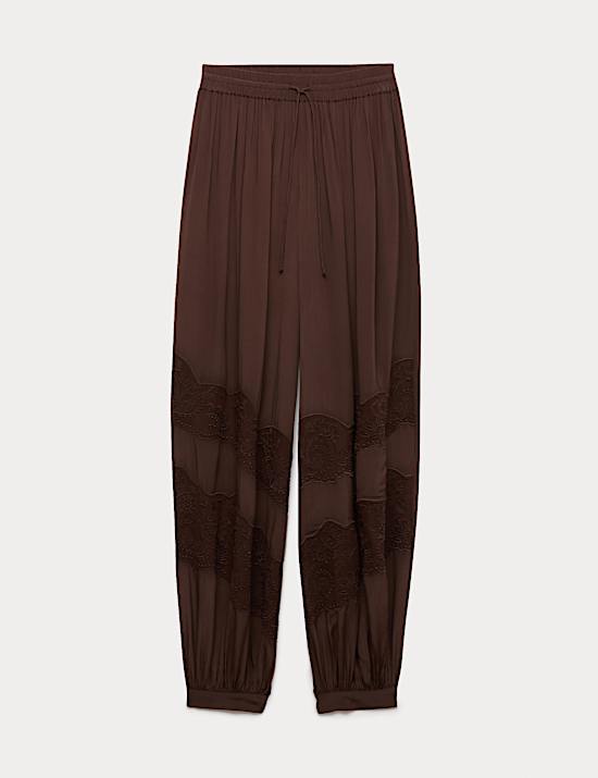 Lace Balloon Trousers