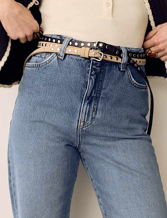 Mom Lyocell Blend Denim Slim Jeans