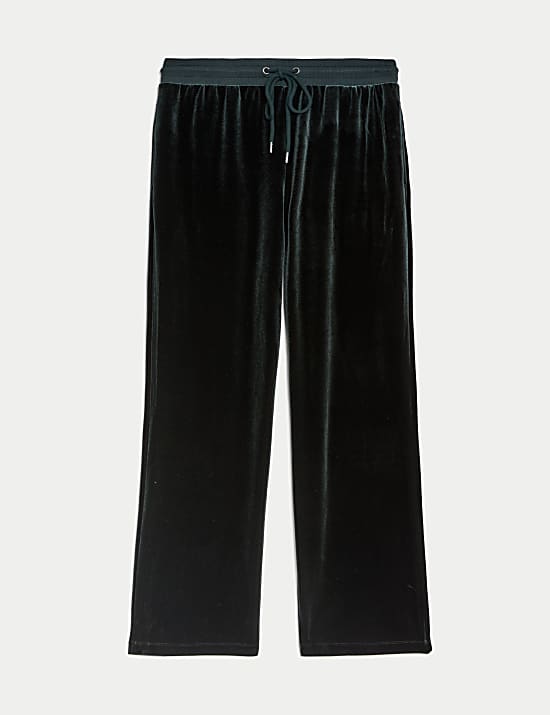 High Waisted Wide Leg Joggers