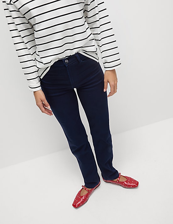 Roma jeans met rechte pijpen