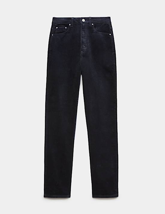 Cord Straight Leg Trousers