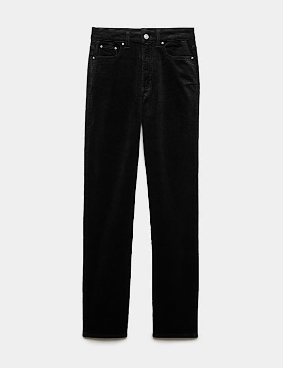 Cord Straight Leg Trousers