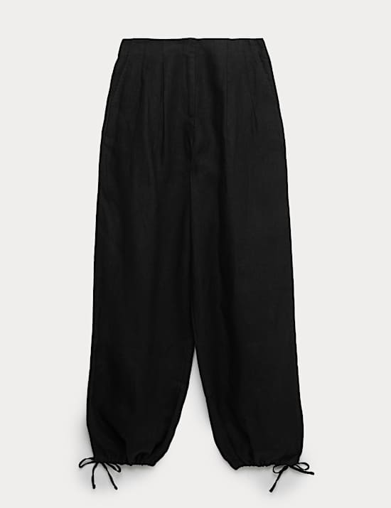 Pure Linen Balloon Trousers