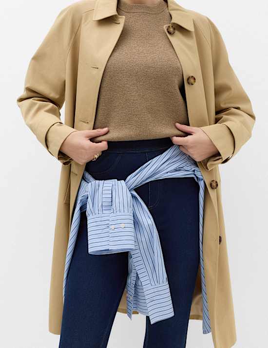 Jeggings confortable taille haute &eacute;lastique