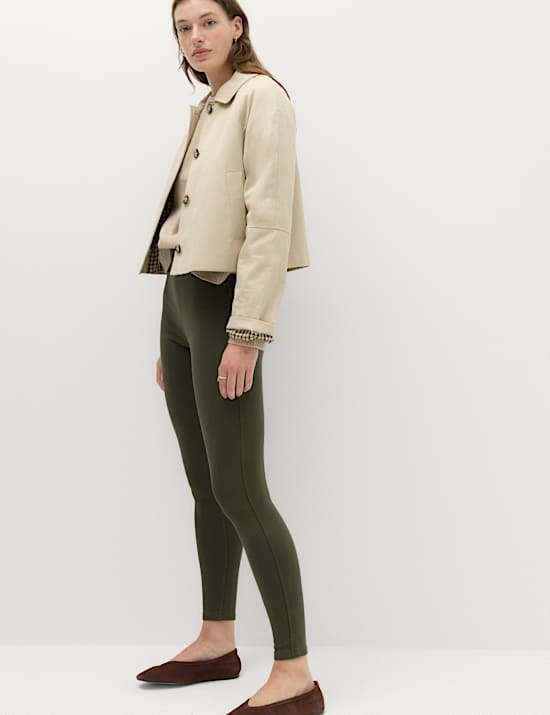 Jeggings confortable taille haute &eacute;lastique