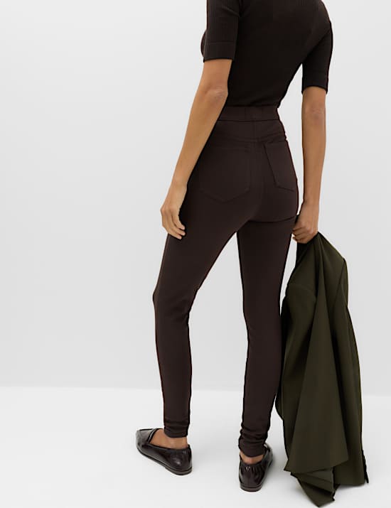 Cosy Pull On High Waisted Jeggings
