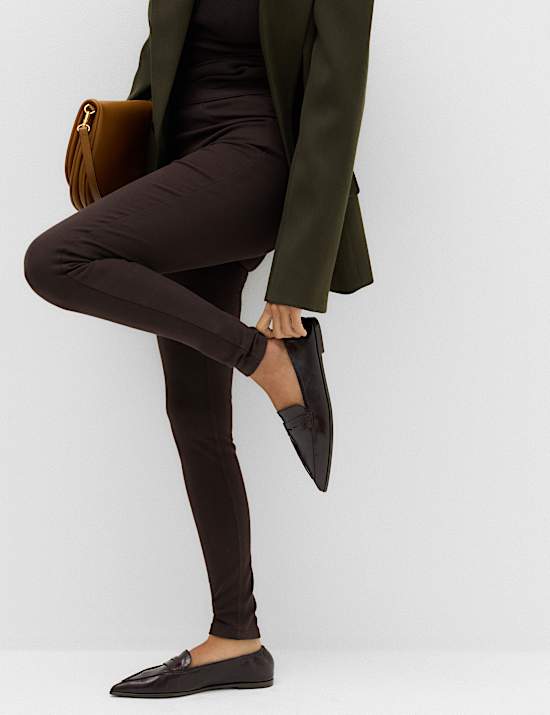 Cosy Pull On High Waisted Jeggings
