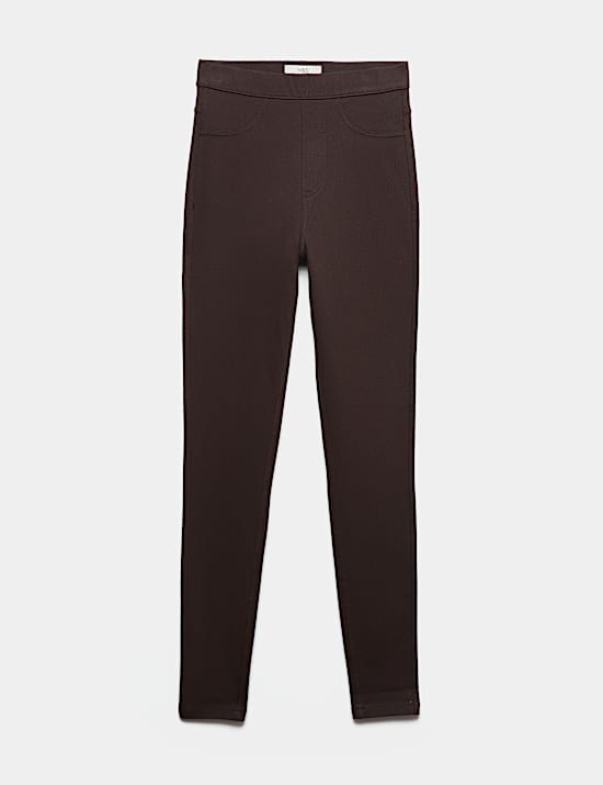 Cosy Pull On High Waisted Jeggings