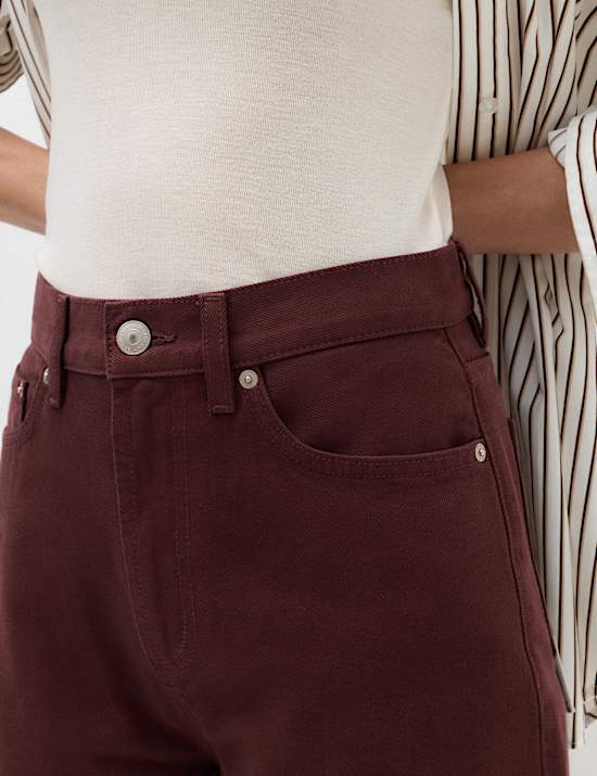 High Waisted Balloon Leg Jeans
