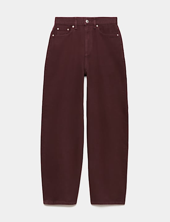 High Waisted Balloon Leg Jeans