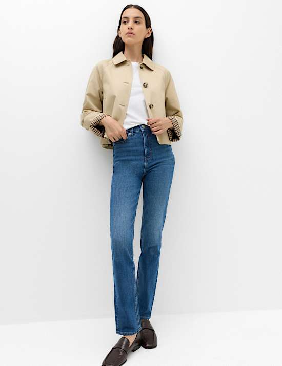 Sienna High Waisted Straight Leg Jeans