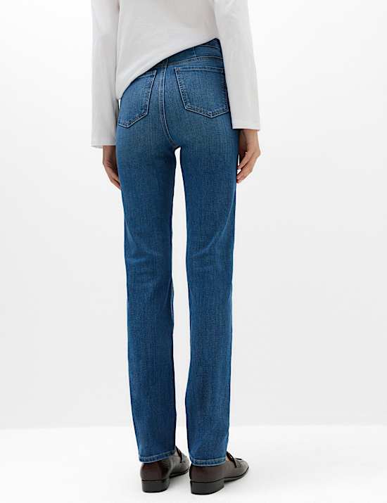 Sienna High Waisted Straight Leg Jeans