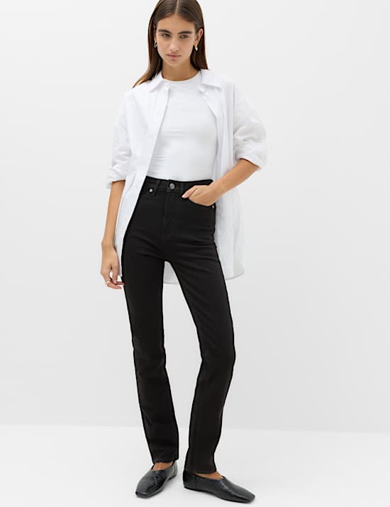 Sienna High Waisted Straight Leg Jeans