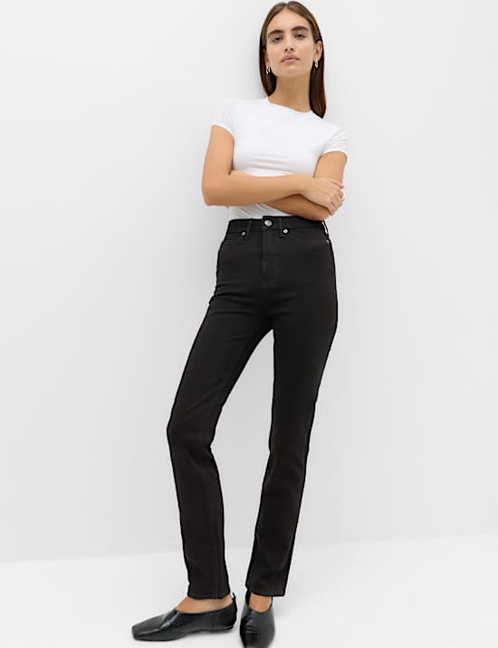 Sienna High Waisted Straight Leg Jeans