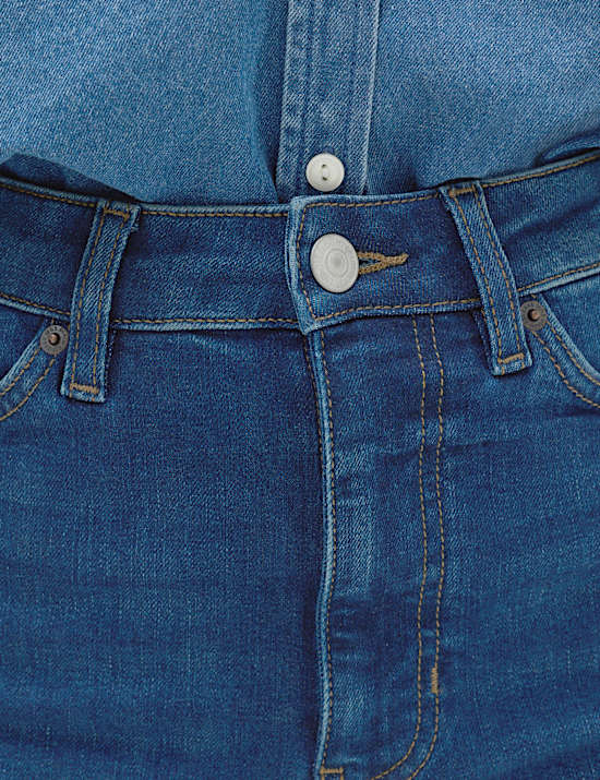 Ivy High Rise Skinny Ankle Grazer Jeans