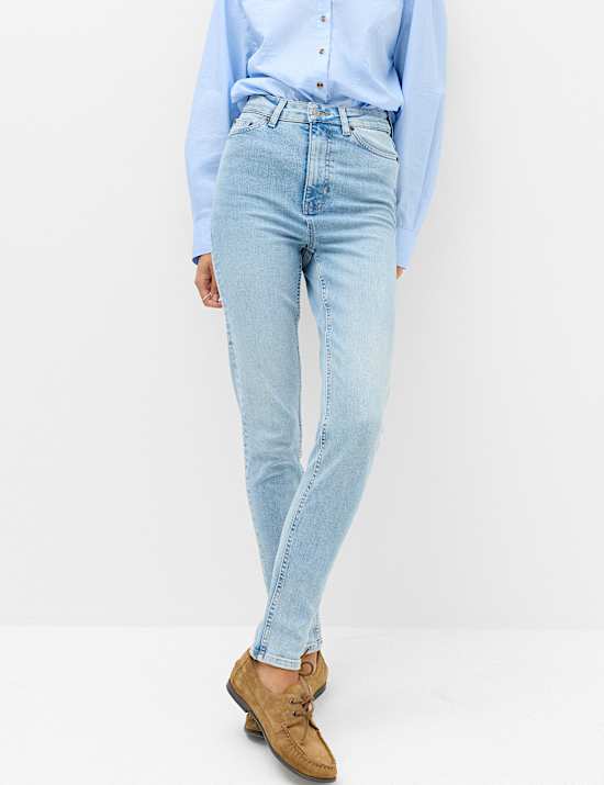 Ivy High Rise Skinny Ankle Grazer Jeans