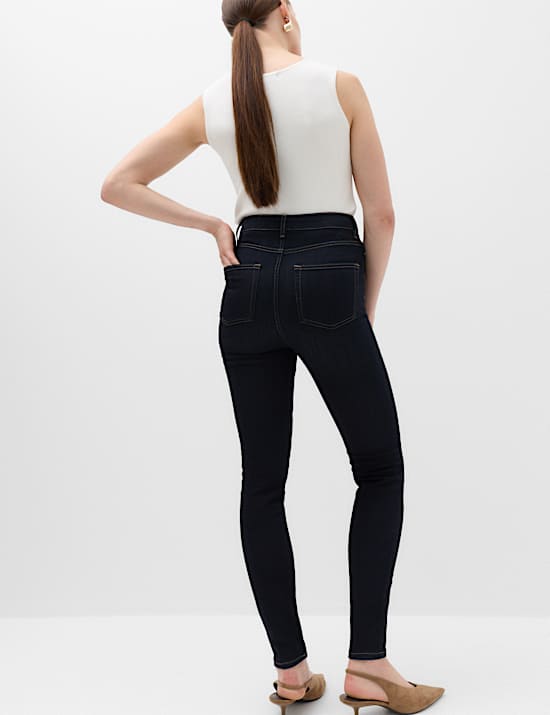 Ivy High Rise Skinny Ankle Grazer Jeans