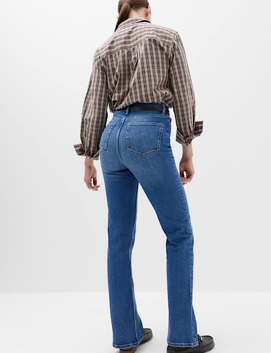 Eva Mid Rise Bootcut Jeans