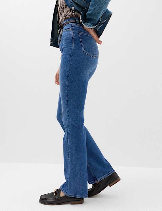Eva Mid Rise Bootcut Jeans