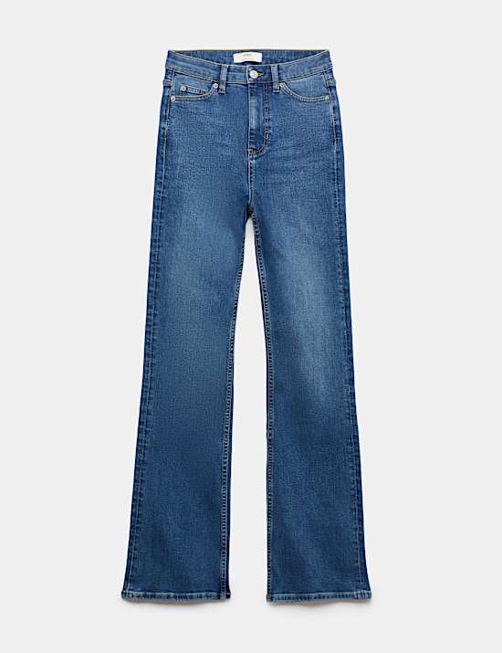 Eva Mid Rise Bootcut Jeans