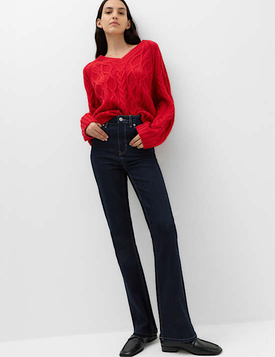 Eva High Rise Bootcut Jeans