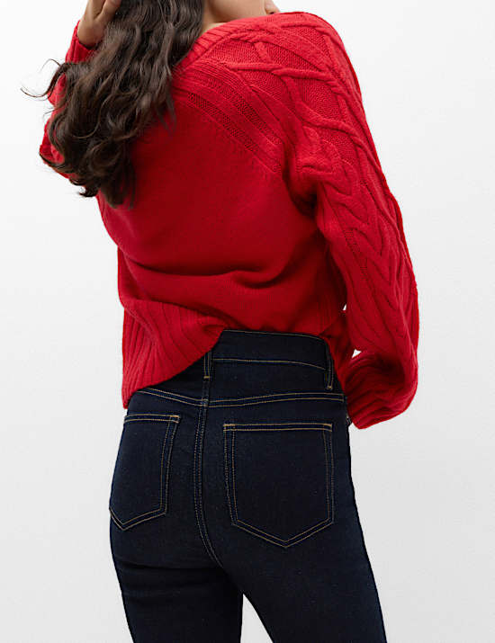 Eva High Rise Bootcut Jeans