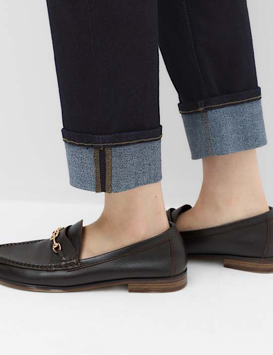 Jeans pitillo cortos de cintura alta Harper