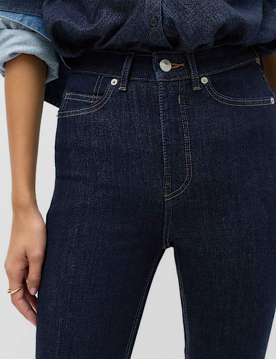 Magic Shaping High Waisted Slim Flare Jeans