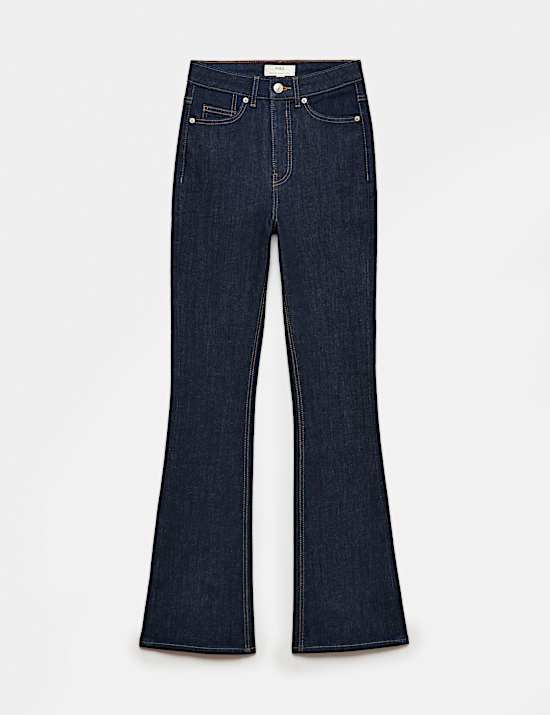 Magic Shaping High Waisted Slim Flare Jeans