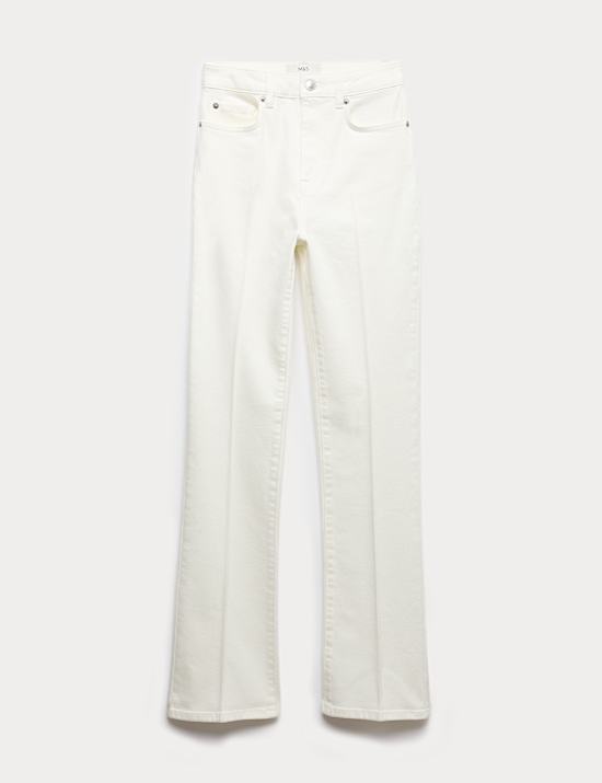 High Waisted Flared Jeans