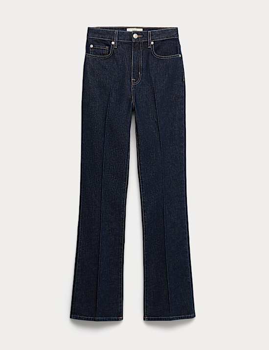 High Waisted Flared Jeans